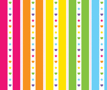 Candy Necklace Stripes