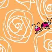 roses and visitors