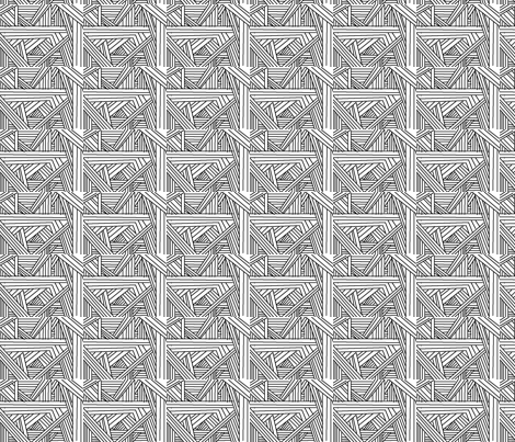 theline fabric by sonofasockmonster on Spoonflower - custom fabric