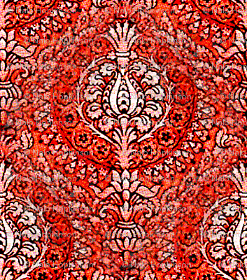 Tapestry, Orangey Reds