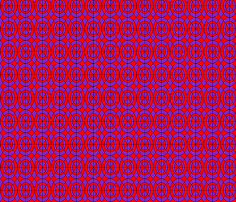 röd_lila_cirkel fabric by mandahh on Spoonflower - custom fabric