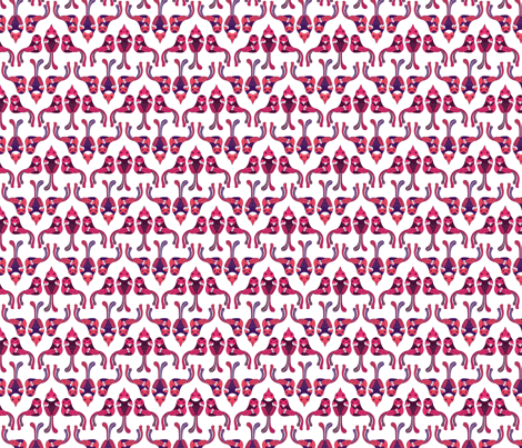 Vögel fabric by fleckchenerde on Spoonflower - custom fabric