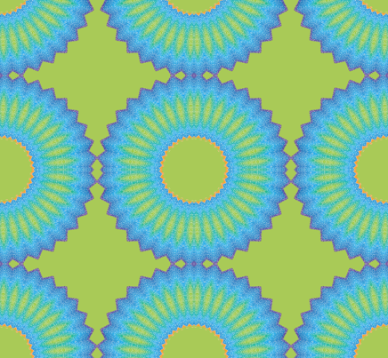 peacock fan dance fabric by rainbowrevolution on Spoonflower - custom fabric