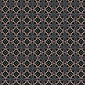 Black berries pattern