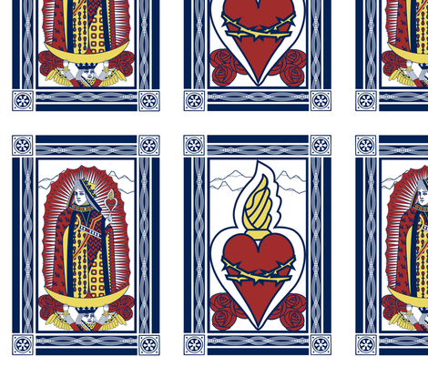 guad_sacred_heart fabric by thirdhalfstudios on Spoonflower - custom fabric