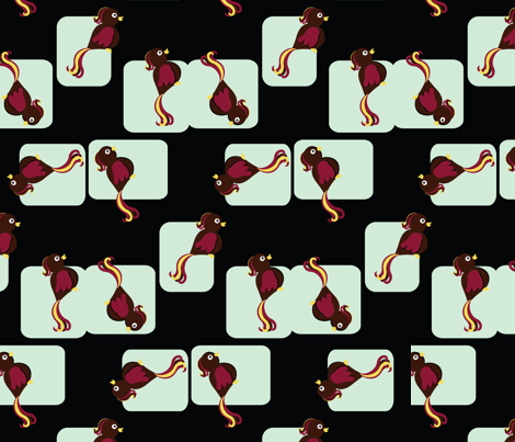 Birds fabric by sukro on Spoonflower - custom fabric