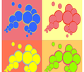 Coloured circles