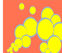 Coloured circles