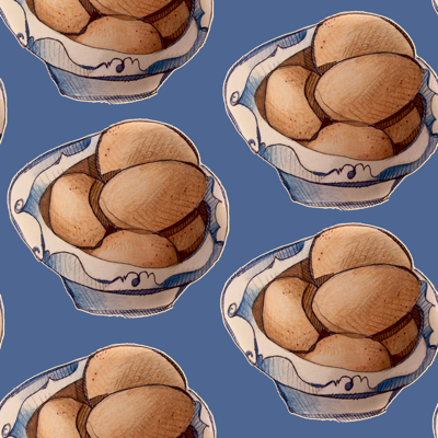 blue eggs