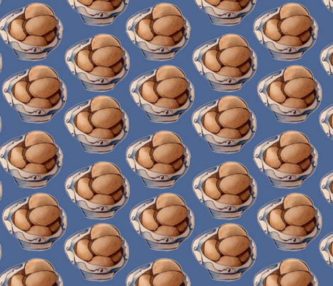 blue eggs fabric by narthex on Spoonflower - custom fabric