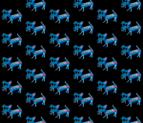 Inside Sammy fabric by mrsevils on Spoonflower - custom fabric