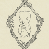 Little Hungry Bear Toile