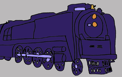4-8-4 Locomotive