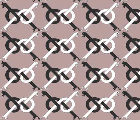 Longcat & Tacgnol fabric by butterwort on Spoonflower - custom fabric