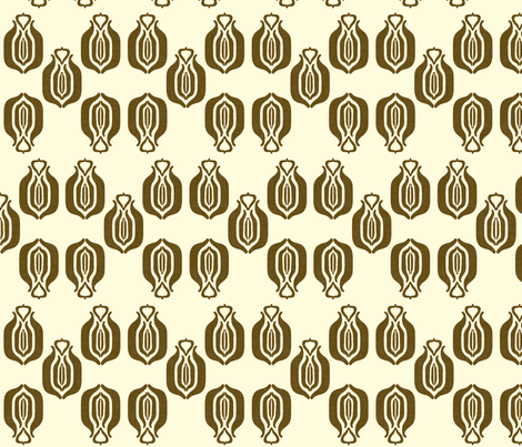 brown_abstract fabric by holli_zollinger on Spoonflower - custom fabric