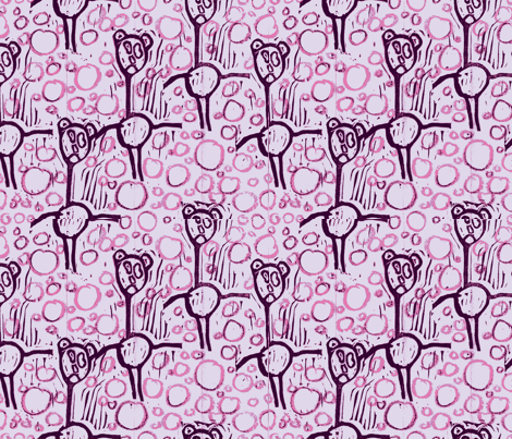 pebblesSpotsPinkiePie fabric by steph_tichenor on Spoonflower - custom fabric