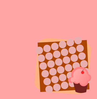 serving cupcakes