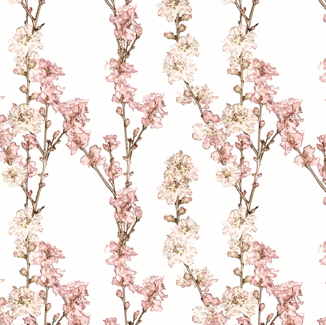 Custom - Spring Blossoms - Dusty Pink