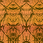 Leaf blade-salmon 