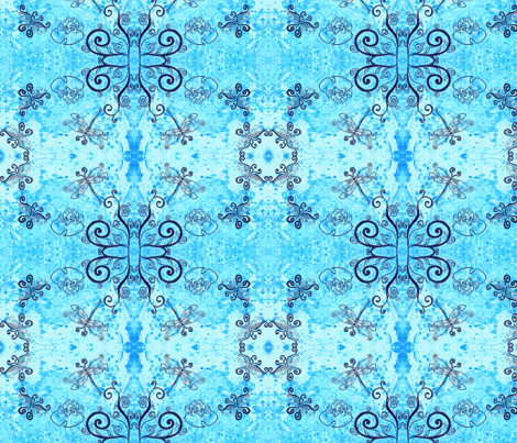 dragonflypond fabric by uzumakijo on Spoonflower - custom fabric