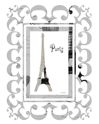 Eiffel Tower, French Flourishings