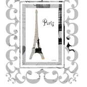 Eiffel Tower, French Flourishings