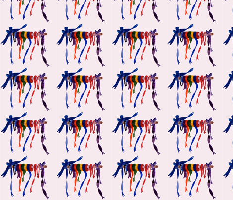 Ribbons and Notions fabric by karenharveycox on Spoonflower - custom fabric