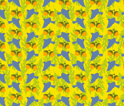 ForestFriends fabric by anahata on Spoonflower - custom fabric