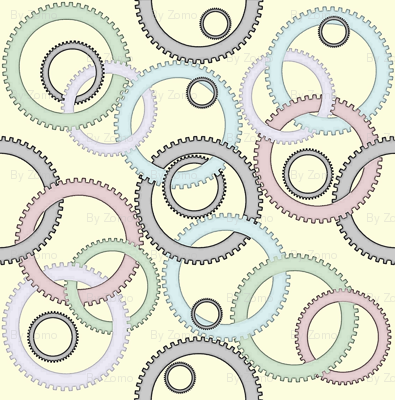 pale intelocking gears