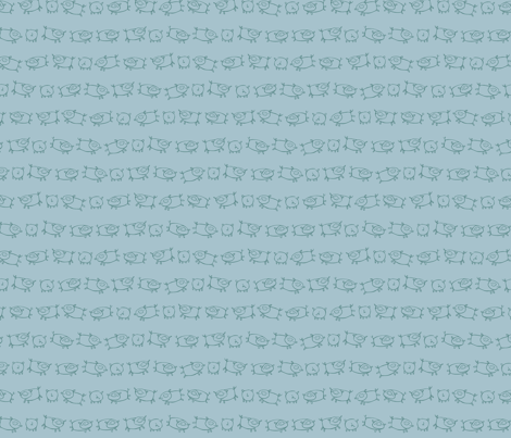 Pigs fabric by triciatharp on Spoonflower - custom fabric