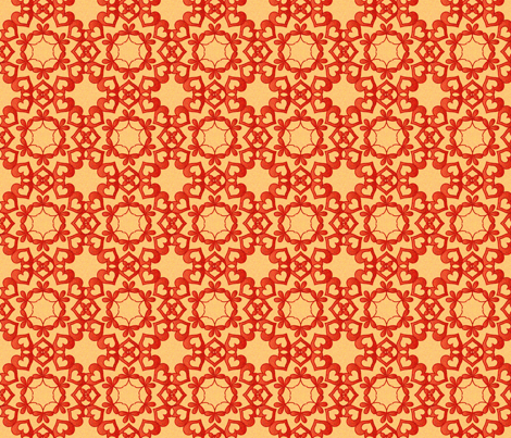 Linked by Love fabric by strive on Spoonflower - custom fabric