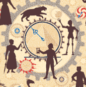 Time Machine:  A Steampunk Adventure Largest Version ©2010 by Jane Walker