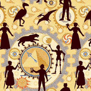 Time Machine:  A Steampunk Adventure--Large  ©2010 by Jane Walker