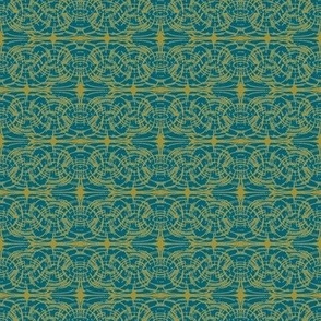 Batik, Teal