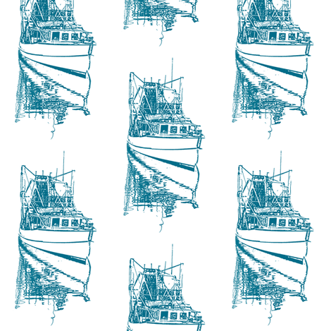 Catch of the Day © Kristopher K  2010 fabric by kristopherk on Spoonflower - custom fabric