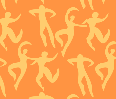 Dancers fabric by anahata on Spoonflower - custom fabric