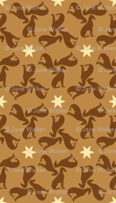 Golden Brown Greyhounds GG1  ©2010 by Jane Walker