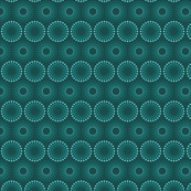 Anemone in teal