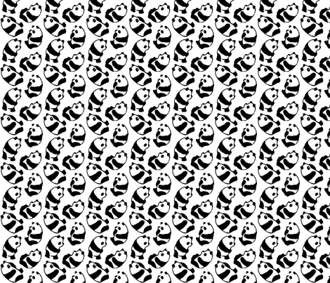 Pandas fabric by heikowindisch on Spoonflower - custom fabric