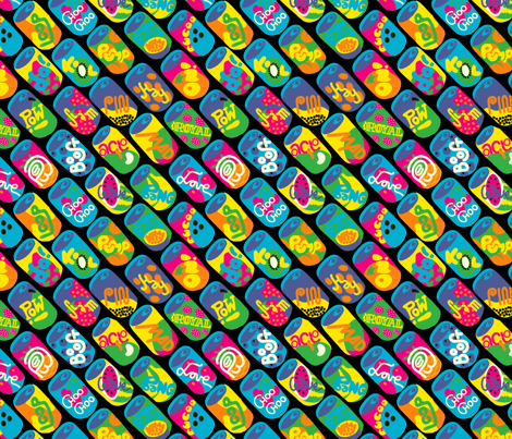 Pop cans fabric by heikowindisch on Spoonflower - custom fabric