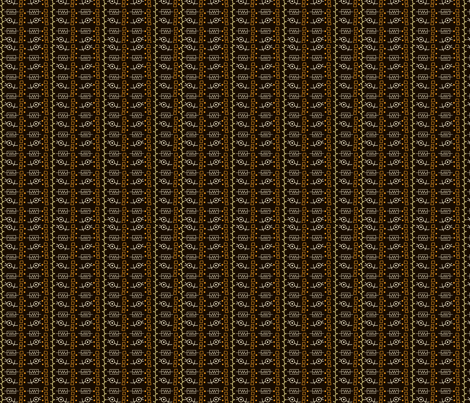 beetgroove2_blk fabric by gretchendesignseattle on Spoonflower - custom fabric