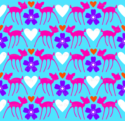 Lovely Deer Pink