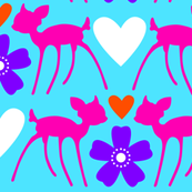 Lovely Deer Pink