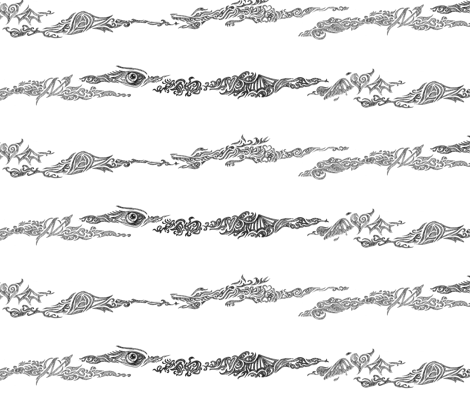Tramp Stamps fabric by theposhvagabond on Spoonflower - custom fabric