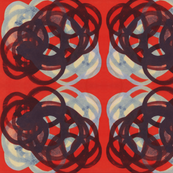 red blue circles