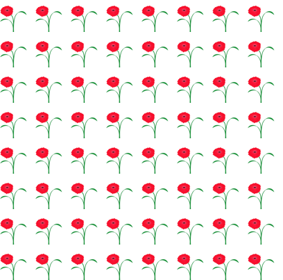 Gerbera Small fabric by mandollyn on Spoonflower - custom fabric
