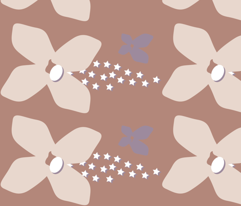 ponderosa_mauve fabric by dolphinandcondor on Spoonflower - custom fabric