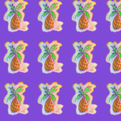palm in purple