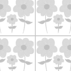 Flowers: just a touch of silver