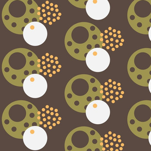 Eggdots chocolate Brown